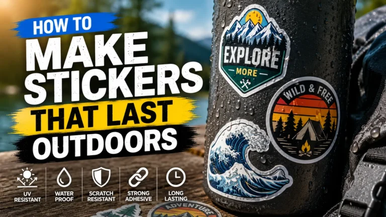 How To Make Stickers That Last Outdoors