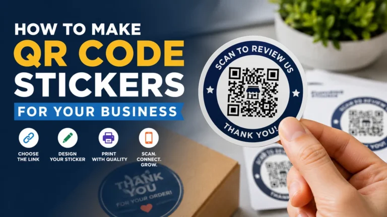 How To Make QR Code Stickers For Your Business